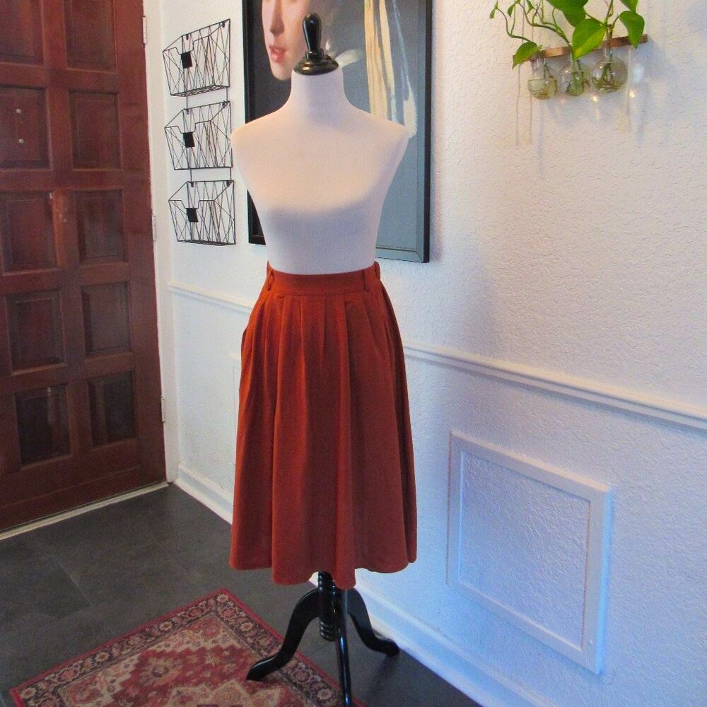 Orange Modcloth Skirt